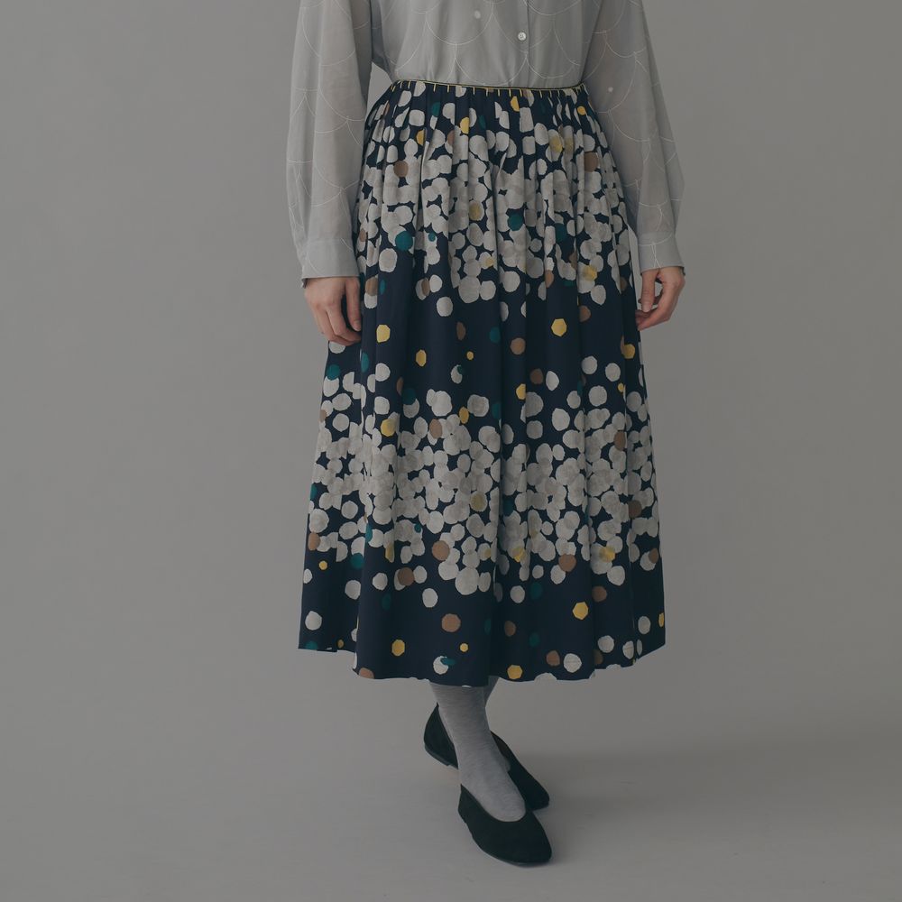 新品タグ付き　ミナペルホネン　galleria　glimmer　スカート 38 glimmer スカート - minä perhonen