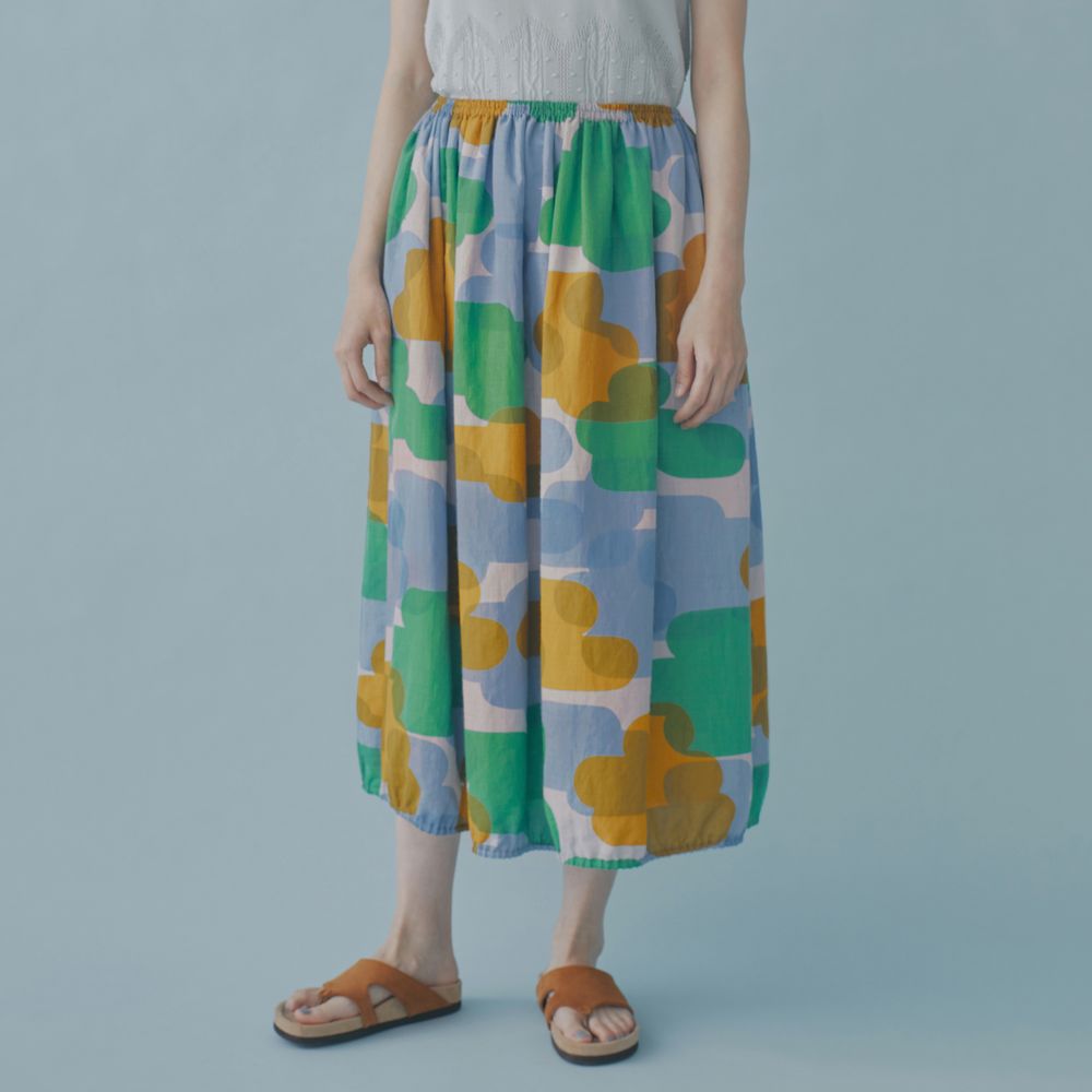 slow cloud ギャザースカート - minä perhonen