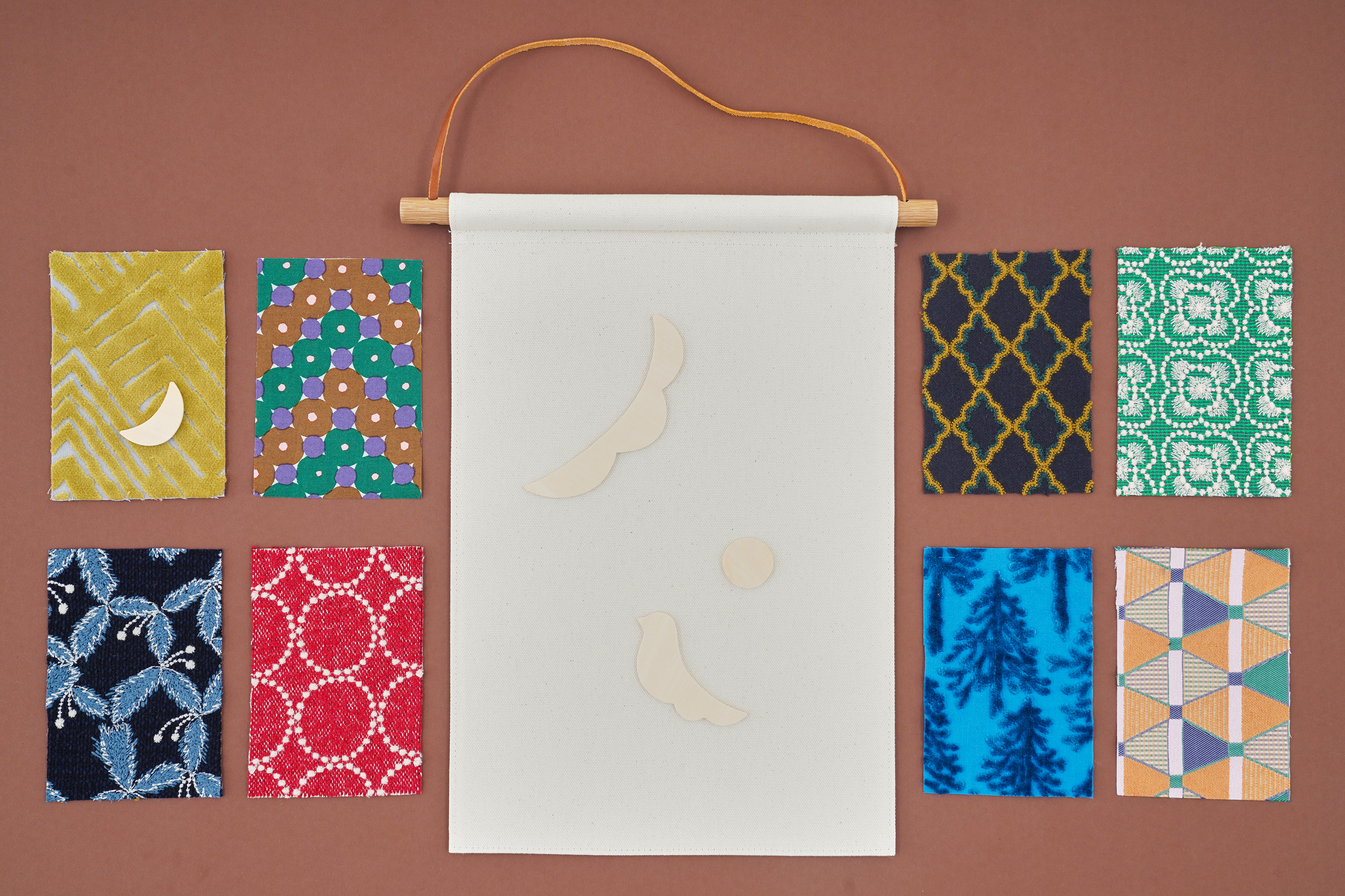 MARUNI60 × minä perhonen「look good」クリスマスタペストリー ワーク