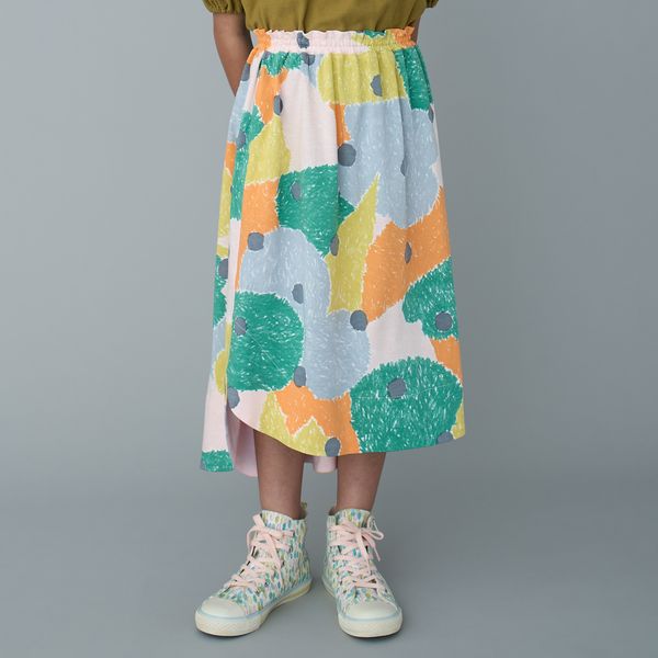 sky quiltスカート