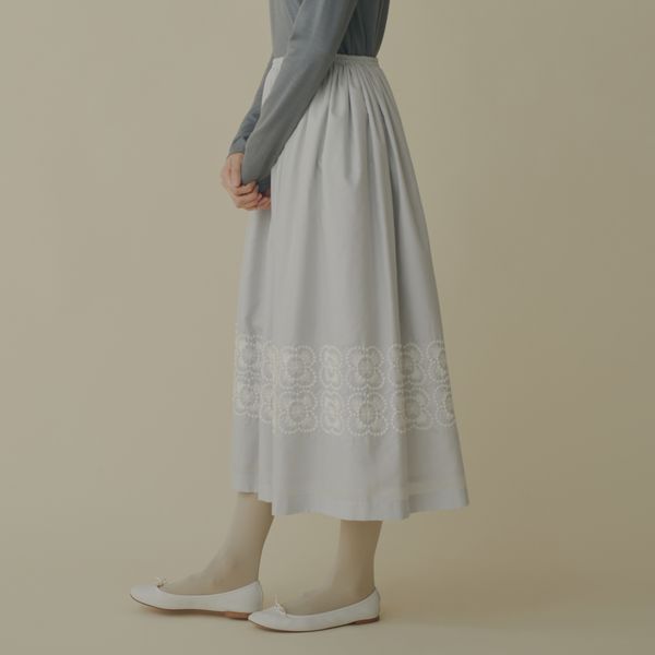 blumenギャザースカート