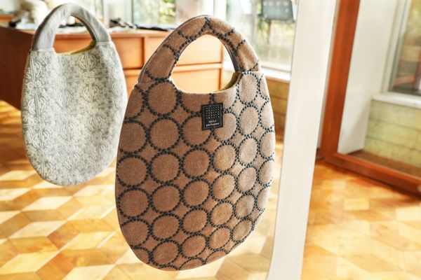新作◯ハンドメイド◯ミナペルホネン◯スクエアパンbag ミナペルホネン▫︎ハンドメイド▫︎2wayワンハンドルスクエアパン