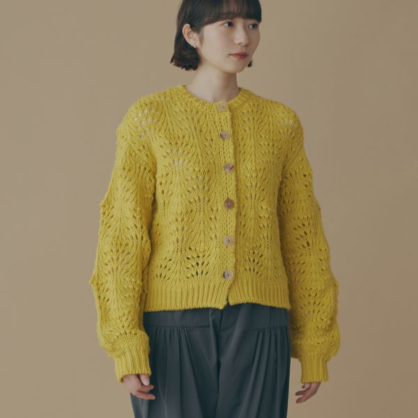 boccioloニットカーディガン