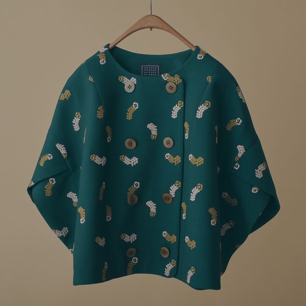 petal featherショートジャケット