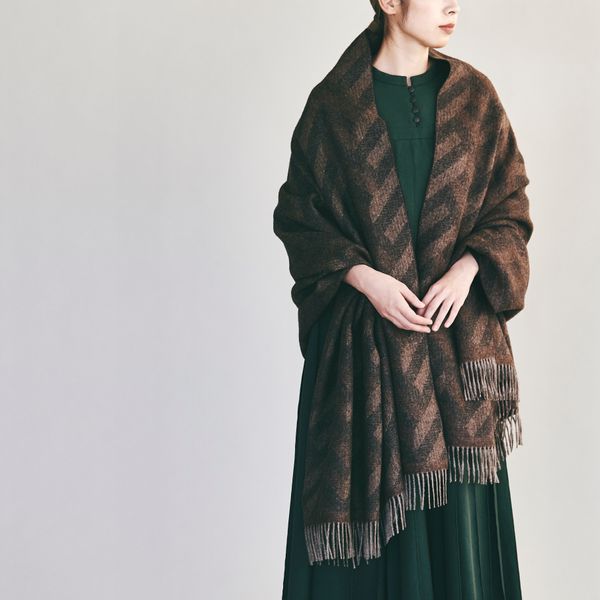 Alpaca Brushed Scarf