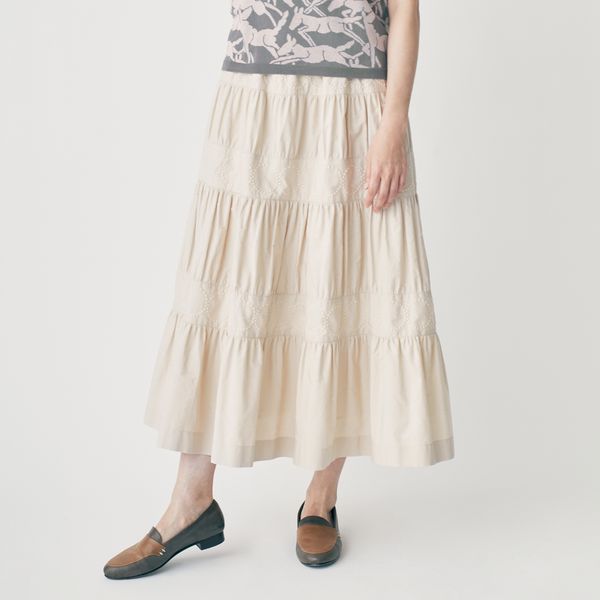 tambourineティアードスカート