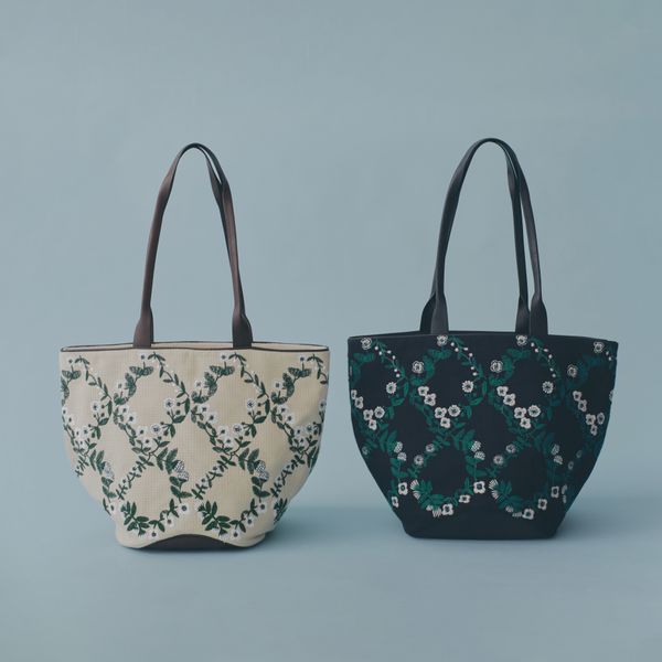 flower crownfocaccia bag