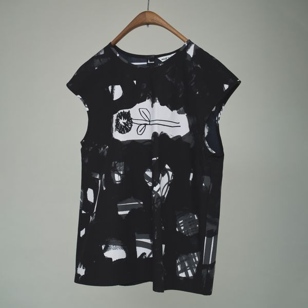 soundノースリーブブラウス