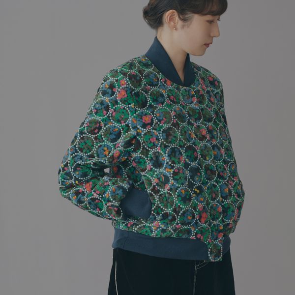 flower bed × tambourineブルゾン