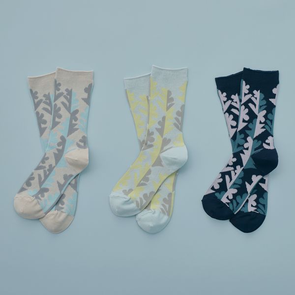 twin flowerソックス