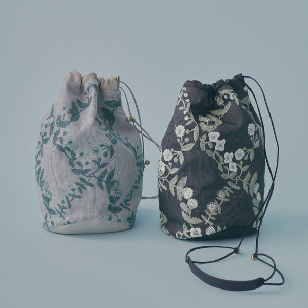 flower crowndrop pochette