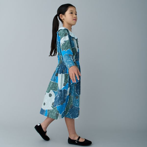 sky quiltカットソーワンピース