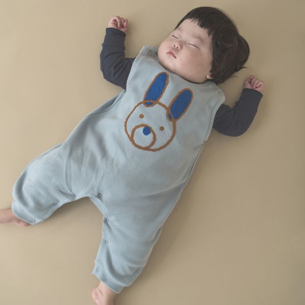 winter friendロンパース -うさぎ-