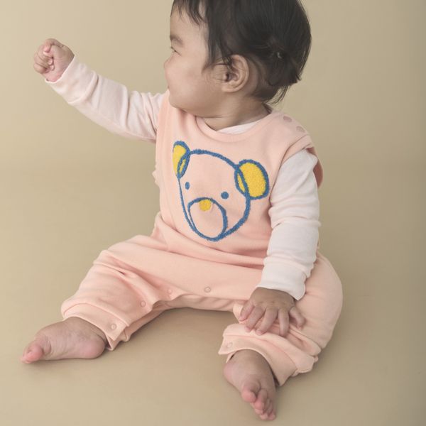 winter friendロンパース -くま-