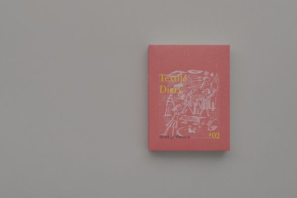 ミナペルホネンTextile Diary#01#02♢2冊セット♢ mina perhonen 〉 textile diary #1 