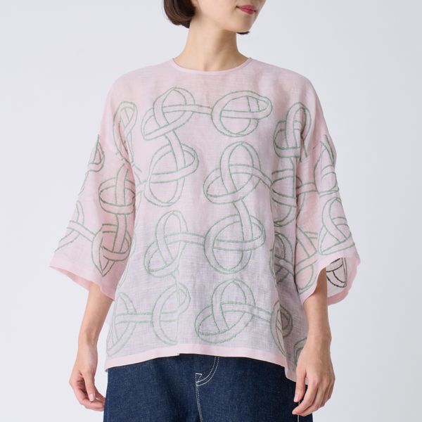 sitoaクルーネックブラウス