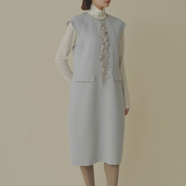 ミナペルホネン going フレンチスリーブドレス Dresses - minä perhonen