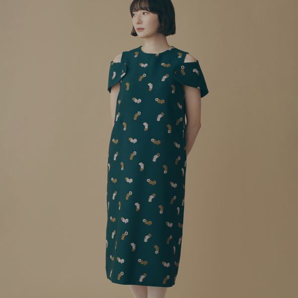 petal feather ショートジャケット - minä perhonen