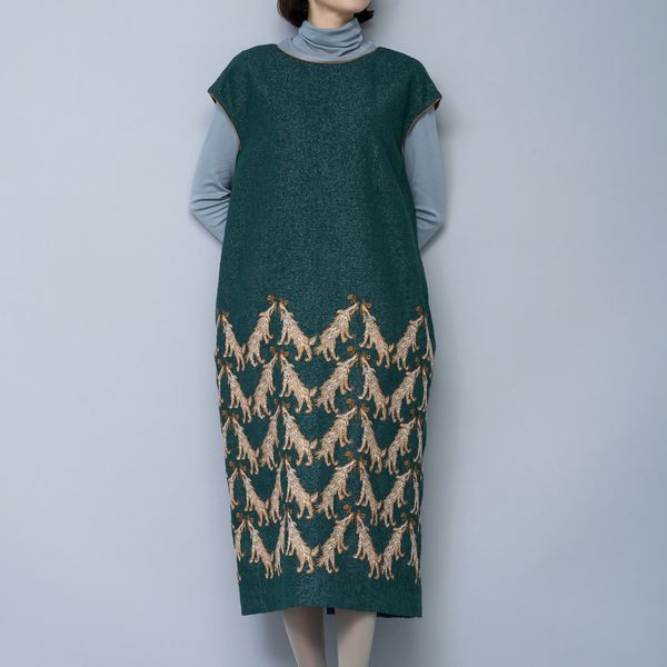 wolf & flowerドレス