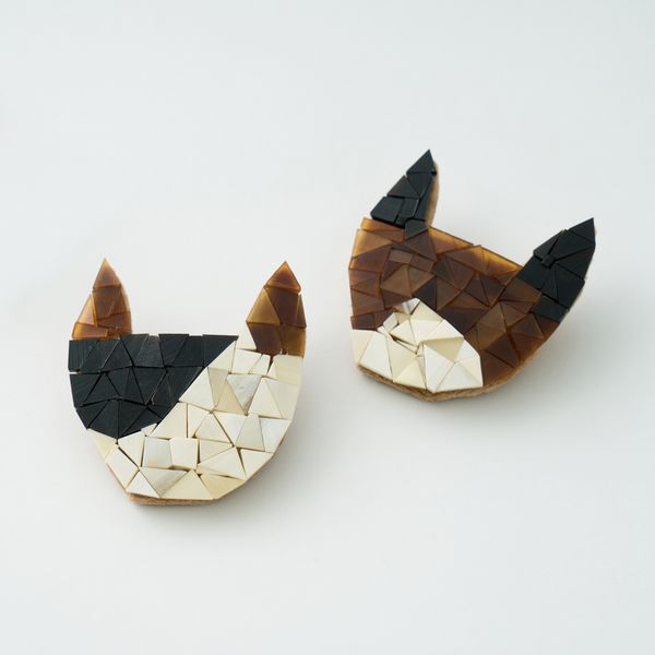 anone-anoneブローチ -水牛タイプ-