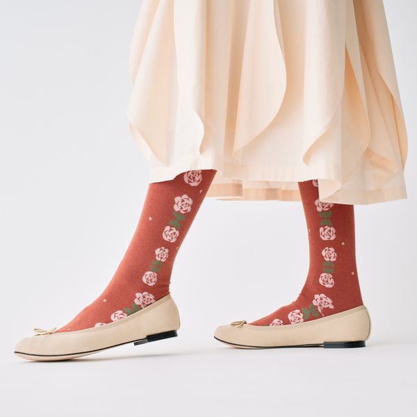 ruusuハイソックス