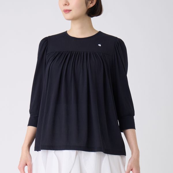 thin filmヨークギャザープルオーバー