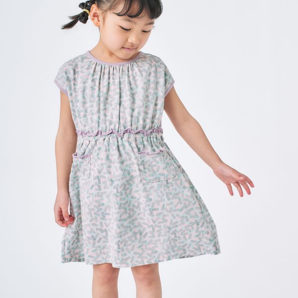 light mistカットソーワンピース