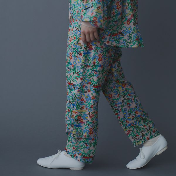 UFO × flower bedパンツ