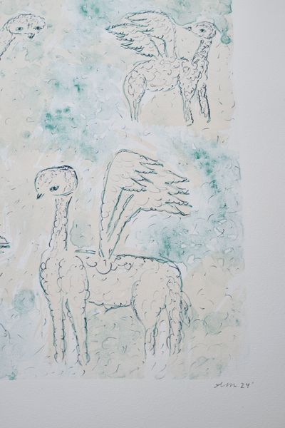 KLIPPAN × minä perhonen “rabbits play, birds rest - forest” on