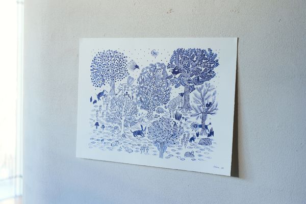 ミナペルホネン 冨沢恭子 布偶B 冨沢恭子「布偶とかばん」展を、elävä Ⅰと galleria nolla にて開催