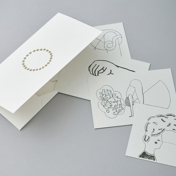 ポストカードセット「日曜に想う」挿画