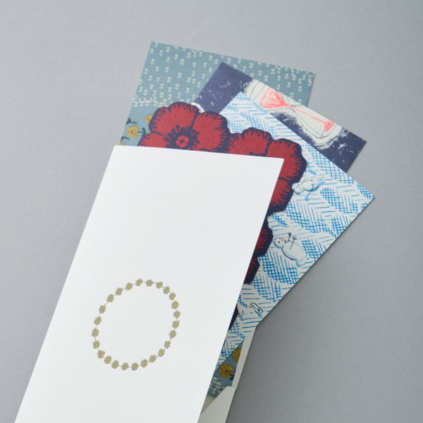 ポストカードセットminä perhonen 図案