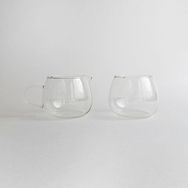 Jenaer GlasSugar Bowl and Creamer