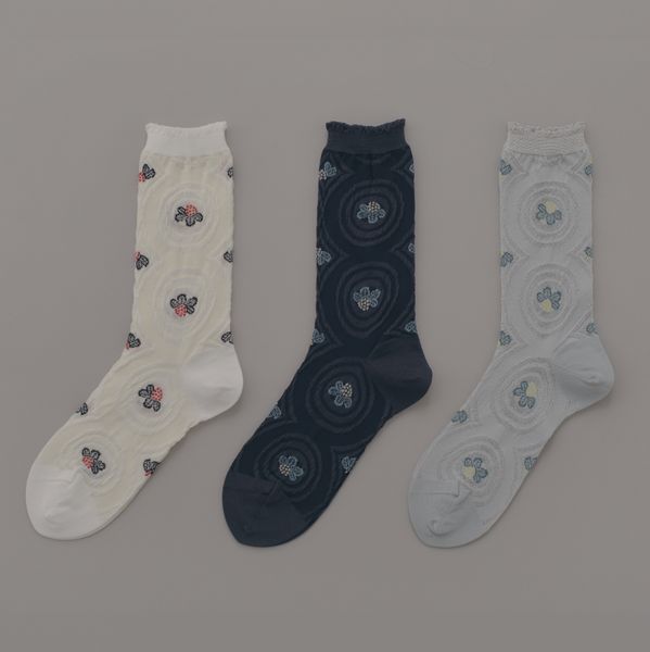 light berryクルーソックス