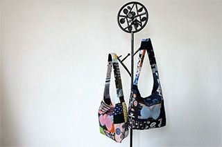 q)ミナペルホネン☆ハンドメイド パッチ肩掛けバッグ ミナペルホネン パッチワーク A4肩がけバッグ｜Yahoo!フリマ（旧