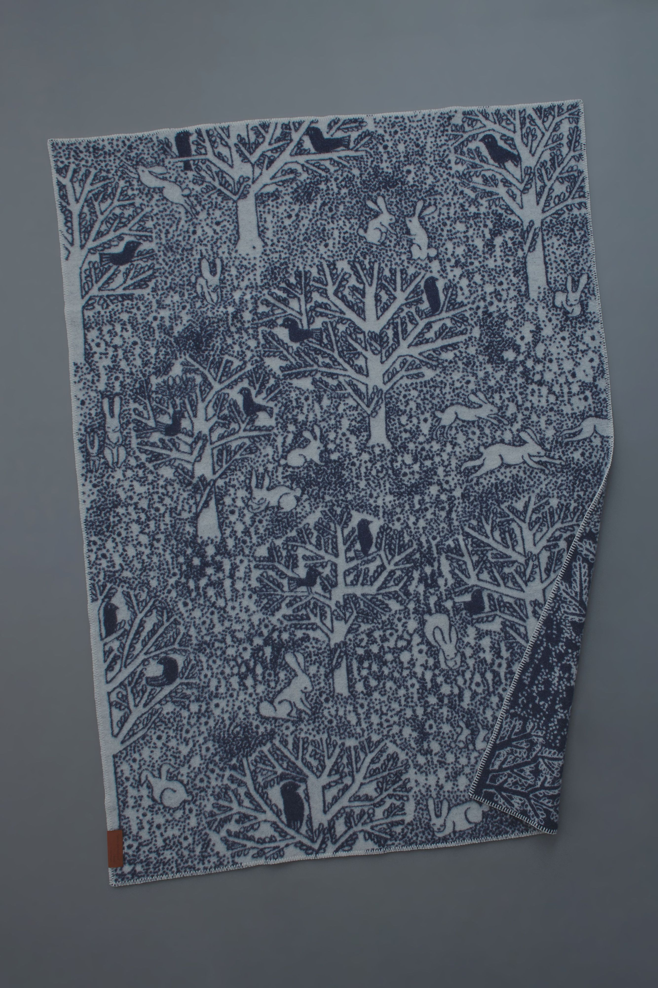 KLIPPAN×minaperhonen KLIPPAN × minä perhonen “rabbits play, birds rest - forest” on