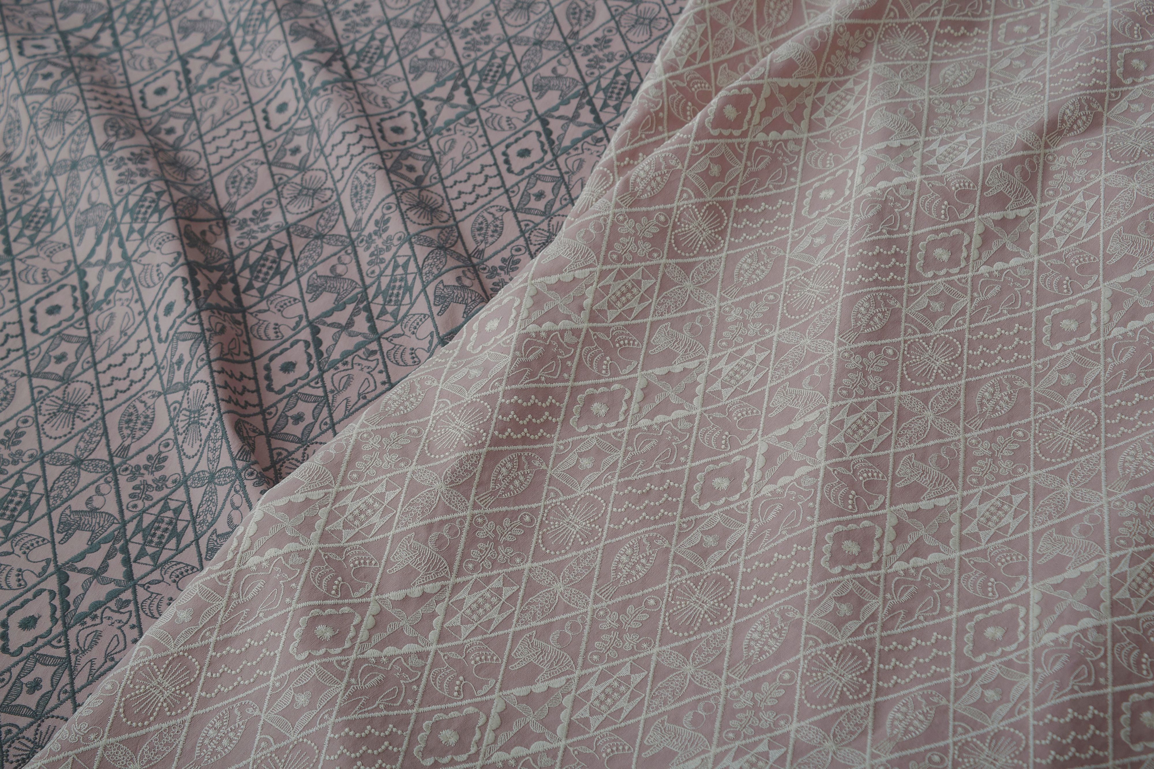 ミナペルホネン　インテリアファブリック　ミミ付き　symphony ハンドメイドミナペルホネン巾着トートバッグシンフォニーsymphony