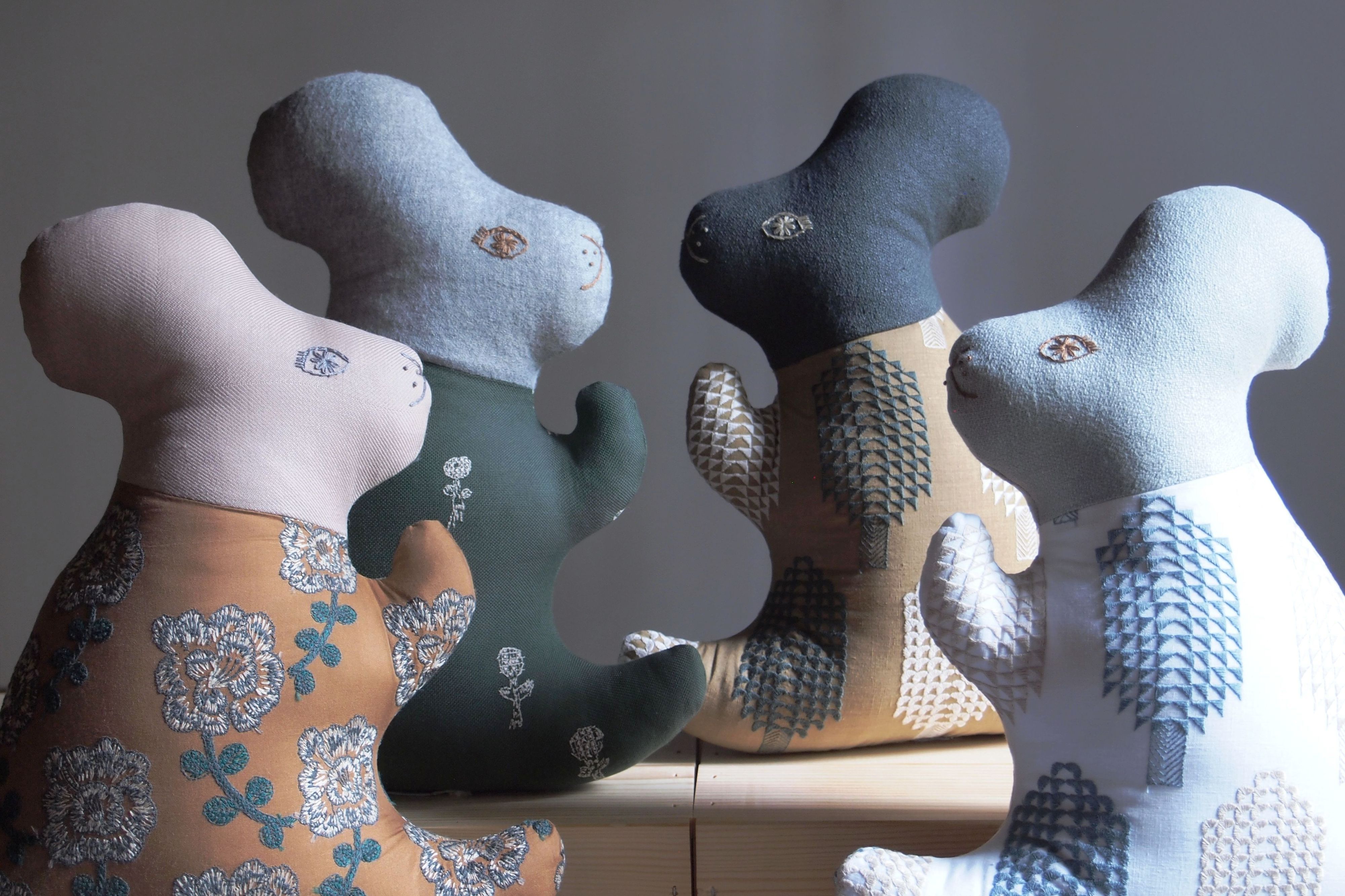 kousagi cushion発売のお知らせ。9月9日～ - minä perhonen
