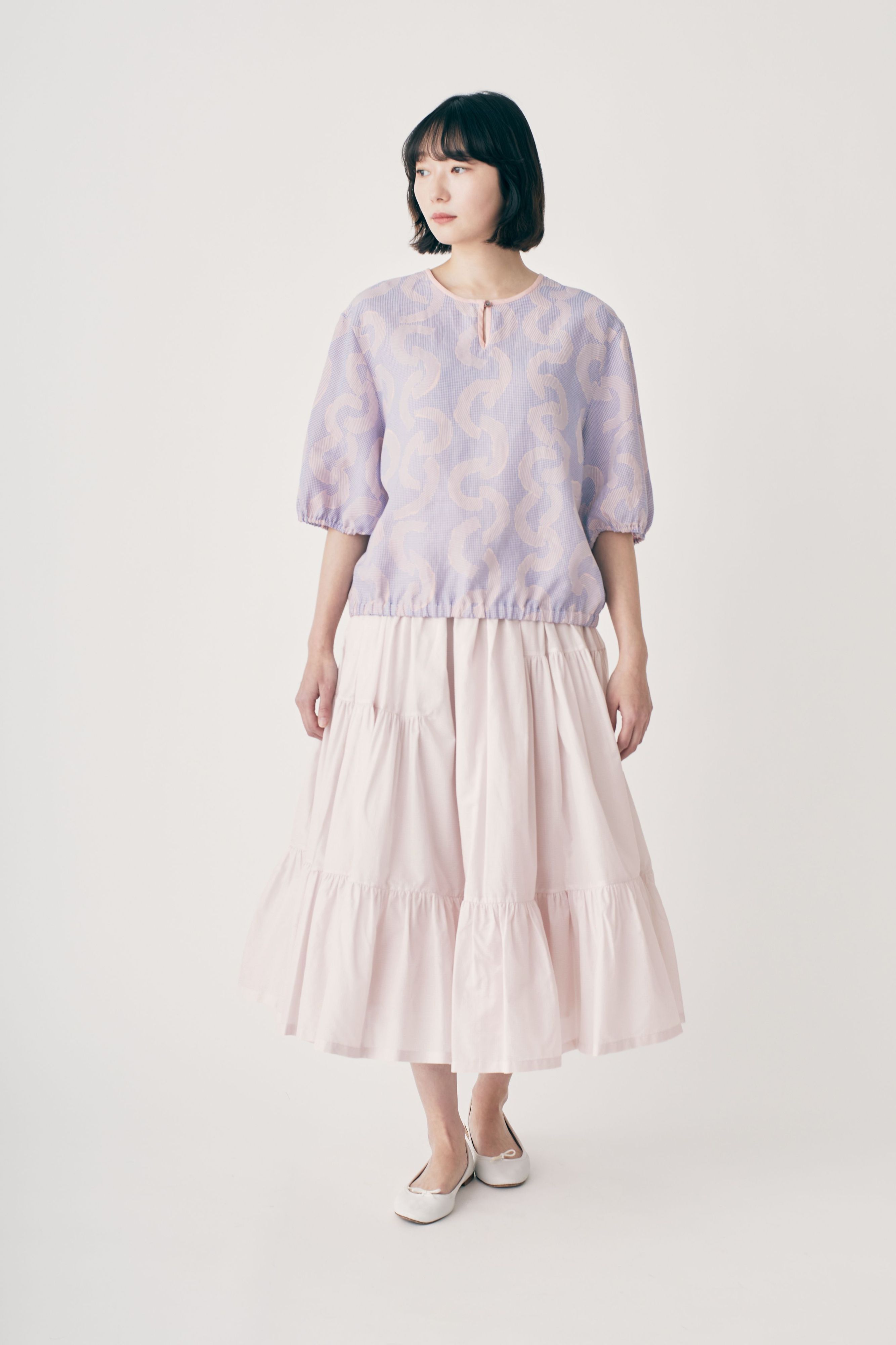 ミナペルホネン rain 長袖ブラウス 38 ピンク ミナペルホネン rain 長袖ブラウス 38 ピンク ミナペルホネン rain