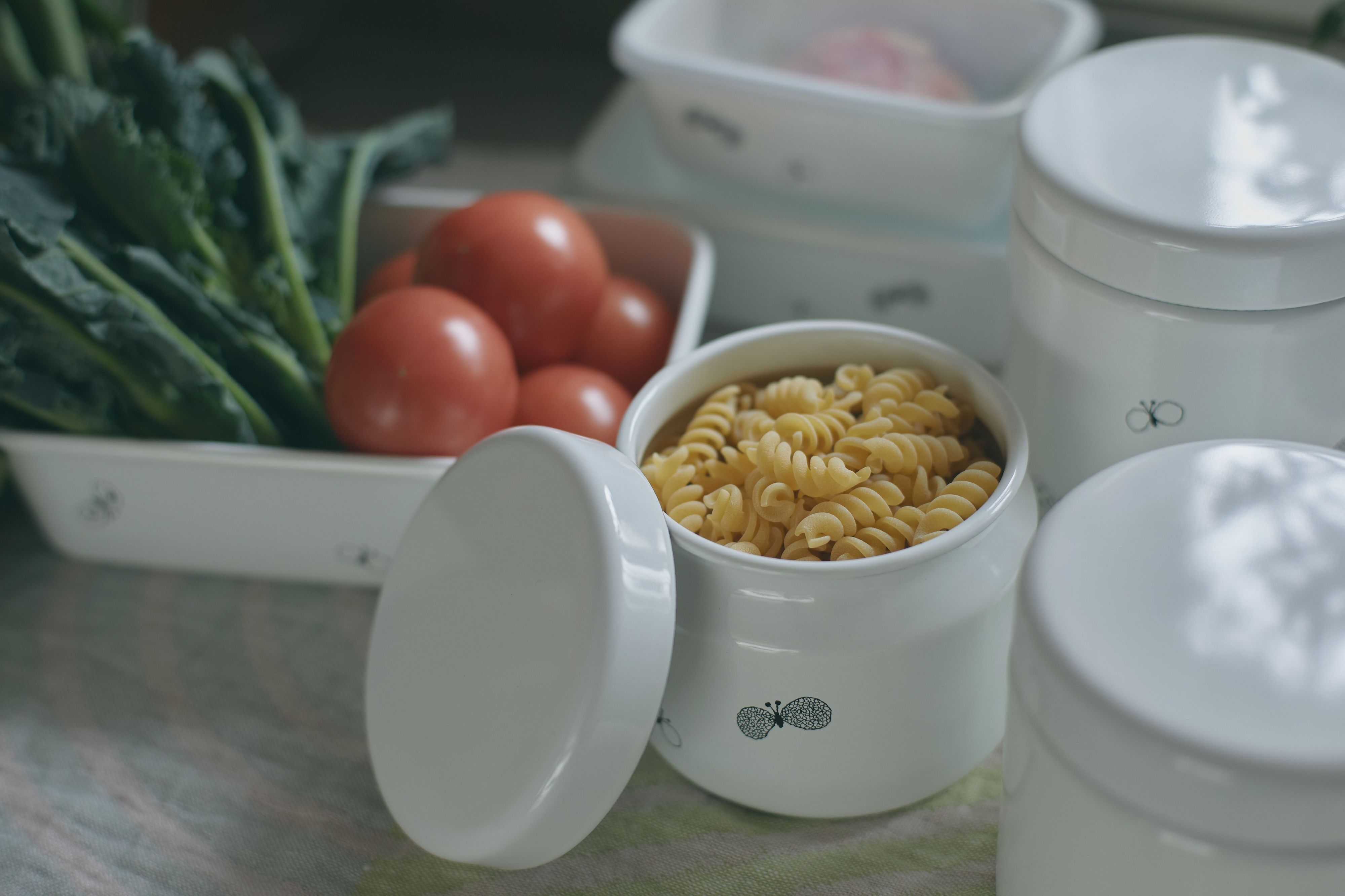 未使用品　琺瑯　ミナペルホネン　minaperhonen レクタングル　セット 未使用】ミナペルホネン×野田琺瑯 mina perhonen×野田琺瑯