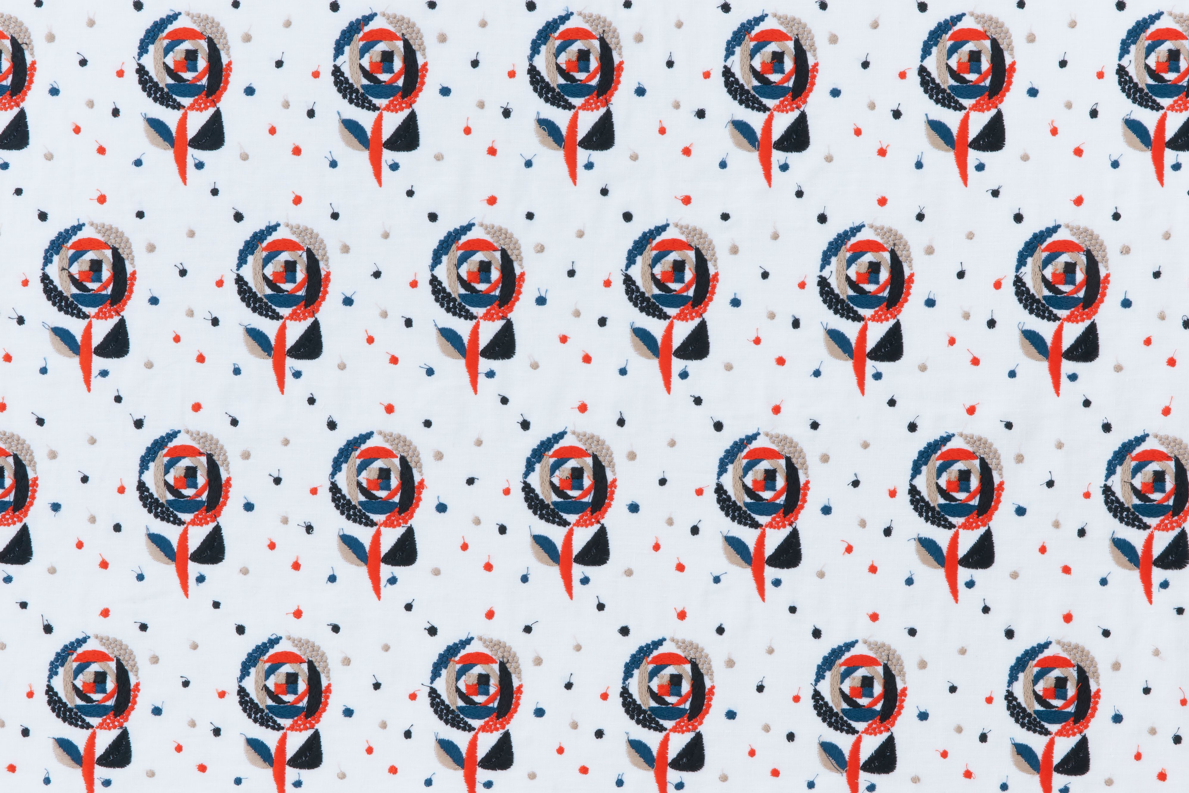 完成品✨　ミナペルホネン　サンドローズ　sand rose スヌード ミナペルホネンサンドローズ生地バラ刺繍