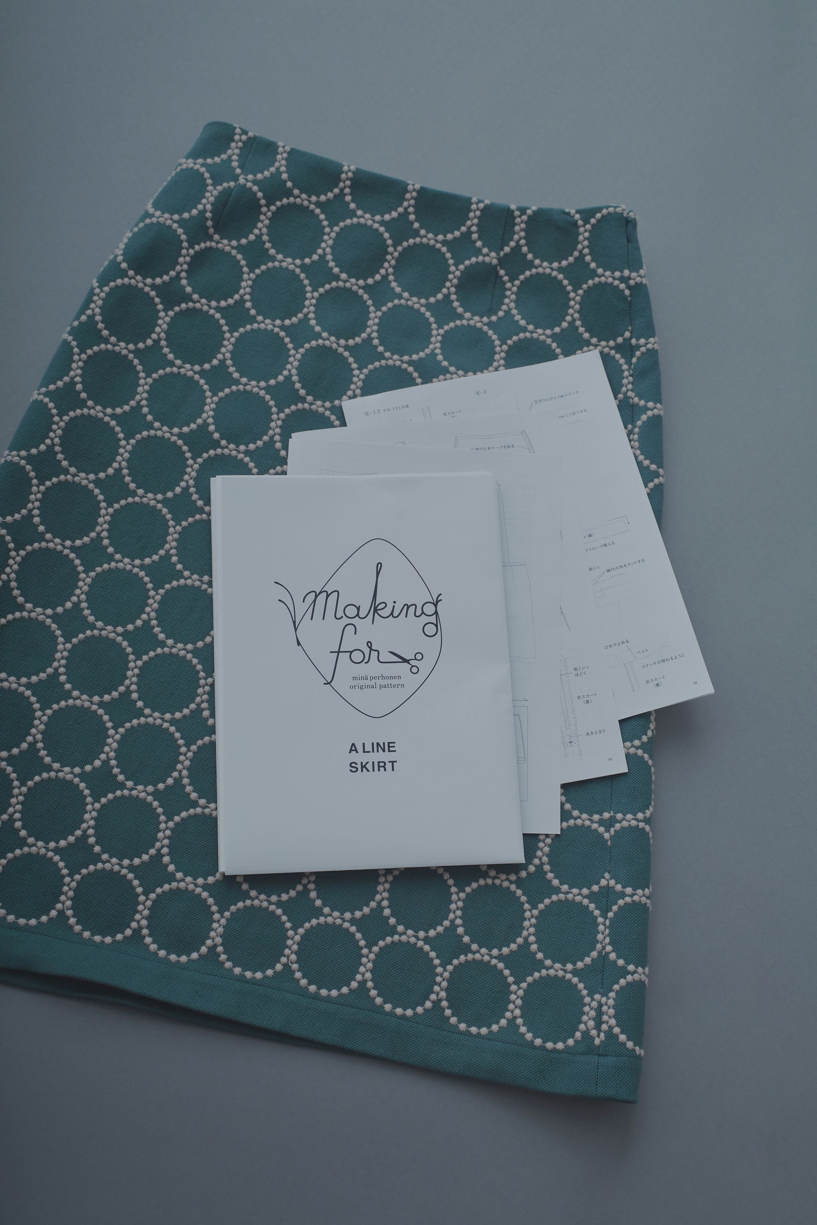 making for” エプロンとAラインスカート パターン発売のお知らせ。12月