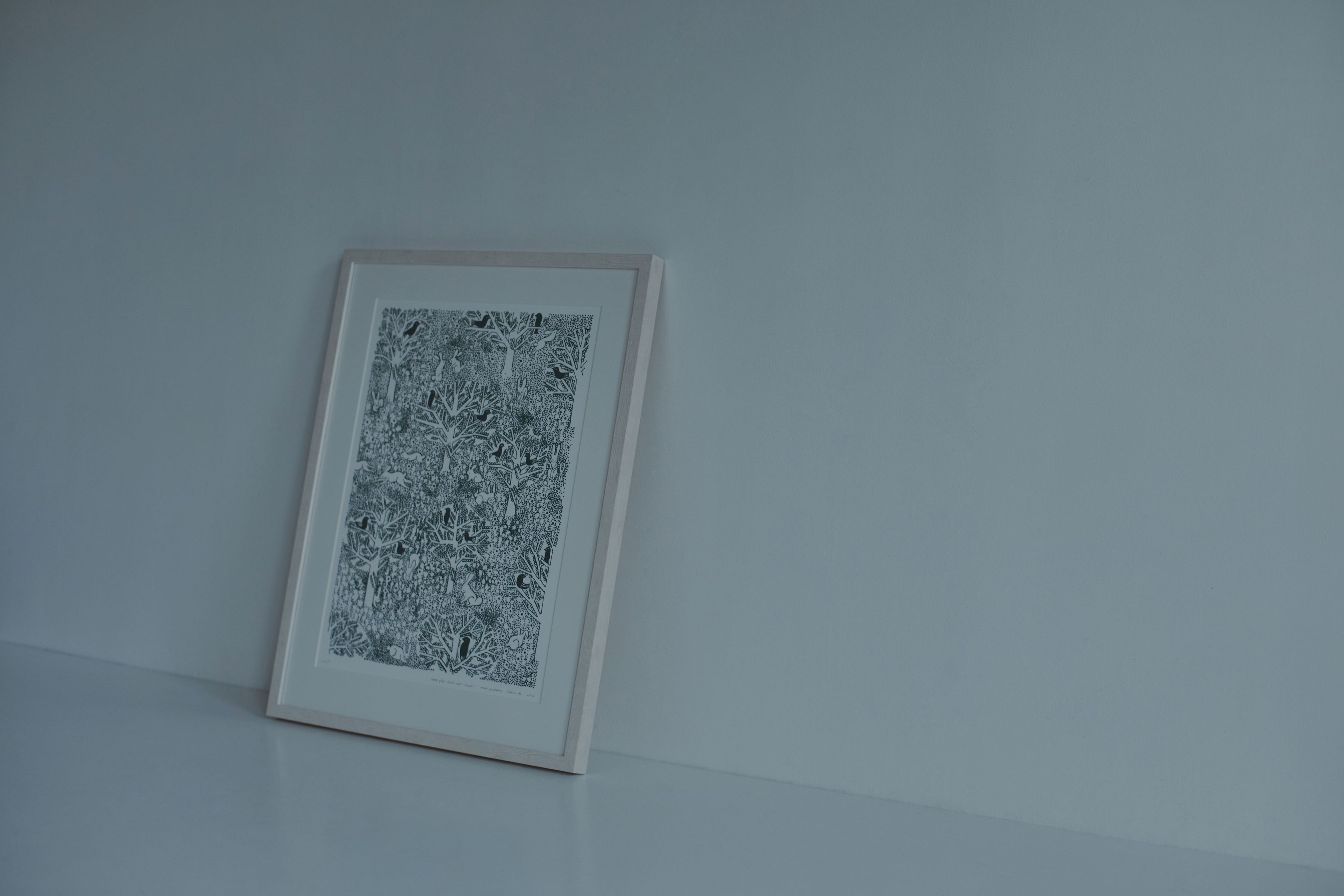 KLIPPAN × minä perhonen “rabbits play, birds rest - forest” on