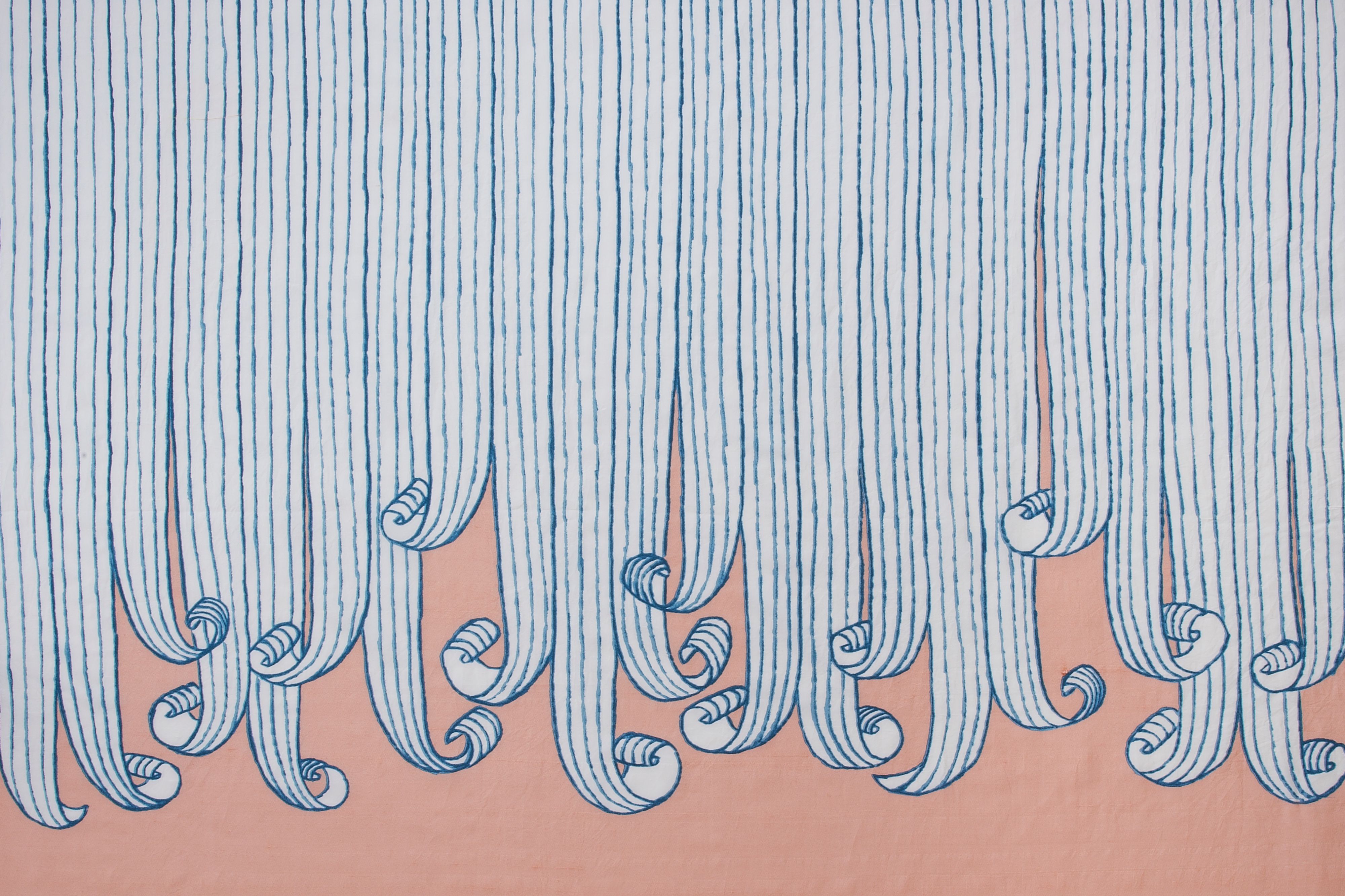 ミナペルホネン　Swing　38 swing garden” gnocchi cushion S